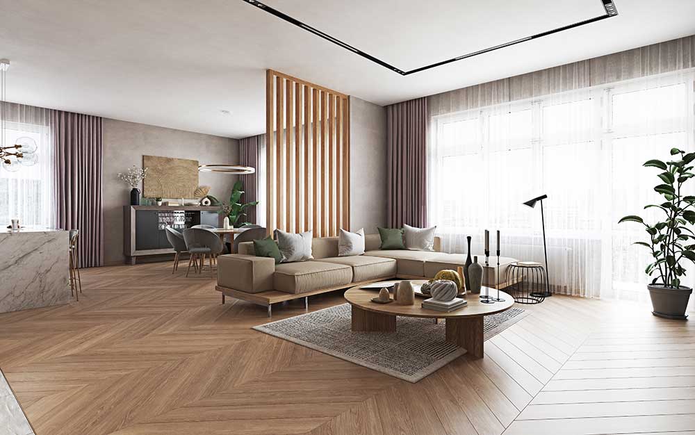 Hiranandani Plots Nagpur - A spacious living area concept